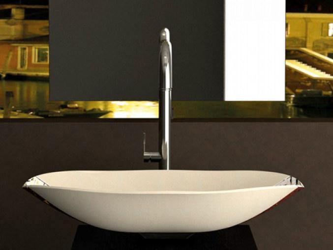 Glass-Design Countertop basins Privileged Paths of Water countertop sink CARNIVAL - Ideali