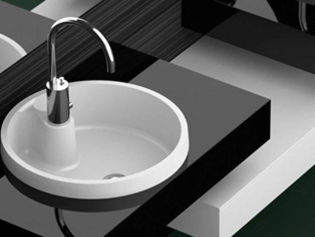 Glass-design Da Vinci built in sinks In Out built in sink Naxos FL NAXOSFLPO01 - Ideali