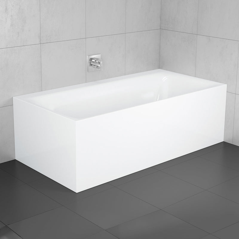 Bette Lux Silhouette Side Rectangular Bath with Panelling