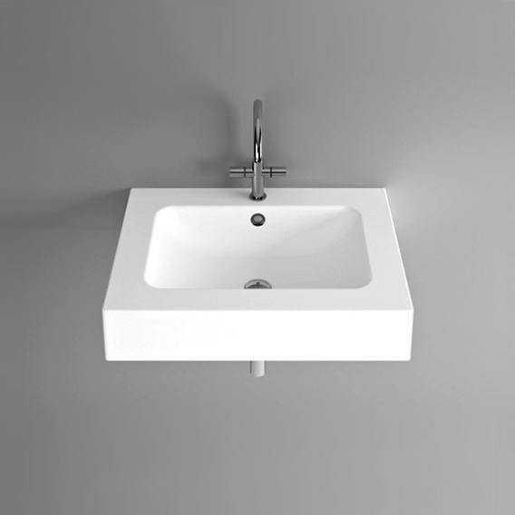 Bette One Wall-Mounted Washbasin White, With Glaze - Ideali