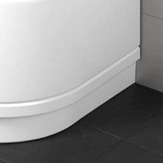 Bette Removable Plinth Form Comfort Corner White U160-000SB:0750SR:300 - Ideali
