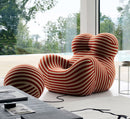 B&B Italia Up 2000 5_6 Armchair Striped