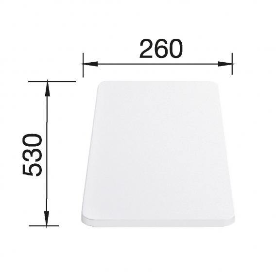 Blanco Universal Plastic Chopping Board - Ideali