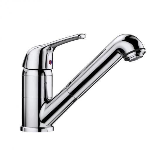 Blanco Vitis-S Single Lever Kitchen Mixer, With Pull-Out Spray, For Low Pressure - Ideali