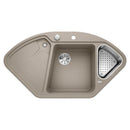 Blanco Delta Ii Sink Metallic Aluminium - Ideali
