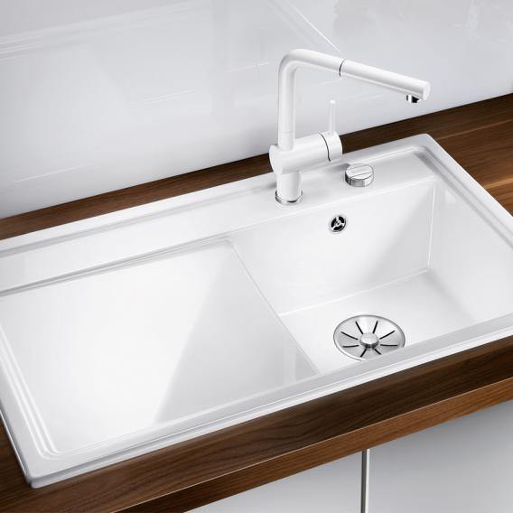 Blanco Zenar 45 S Sink White, Basin Right - Ideali