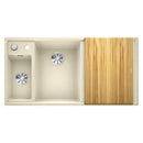 Blanco Axia Iii 6 S Sink Rock Grey, Basin Right - Ideali