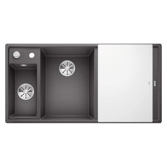 Blanco Axia Iii 6 S Sink Rock Grey, Basin Right - Ideali