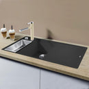 Blanco Axia Iii 6 S-F Sink Anthracite, Basin Right - Ideali