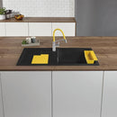 Blanco Sity Xl 6 S Sink Metallic Aluminium, Lava Grey Accessory Set - Ideali