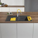 Blanco Sity Xl 6 S Sink Metallic Aluminium, Lava Grey Accessory Set - Ideali