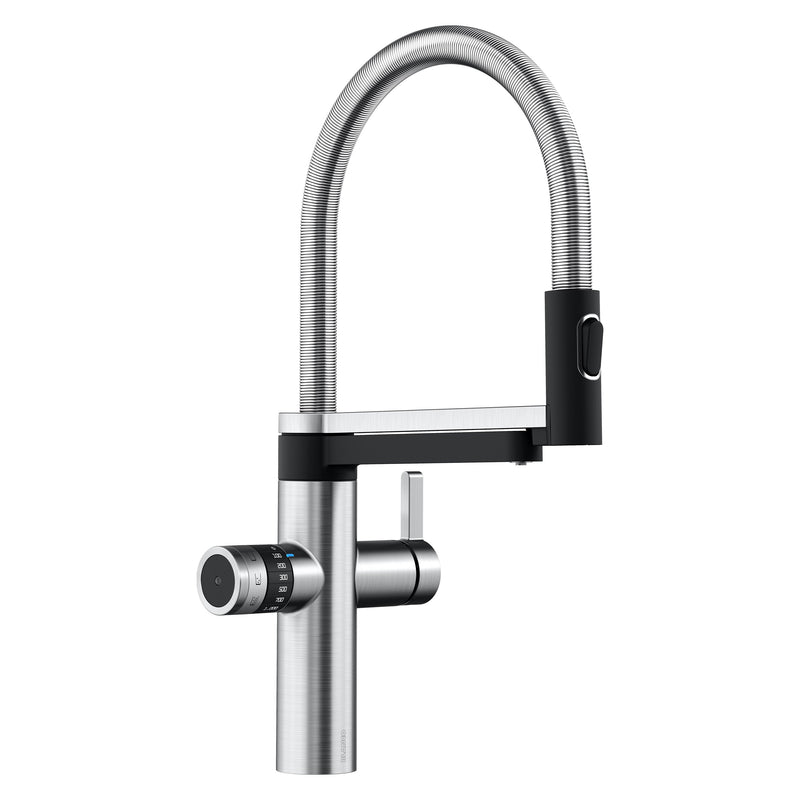 Blanco Evol-S Pro Single Lever Kitchen Mixer, with Soda and Filter System