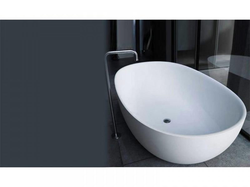 Boffi Iceland QAIISR01 Freestanding Bathtub in Cristalplant® - Ideali