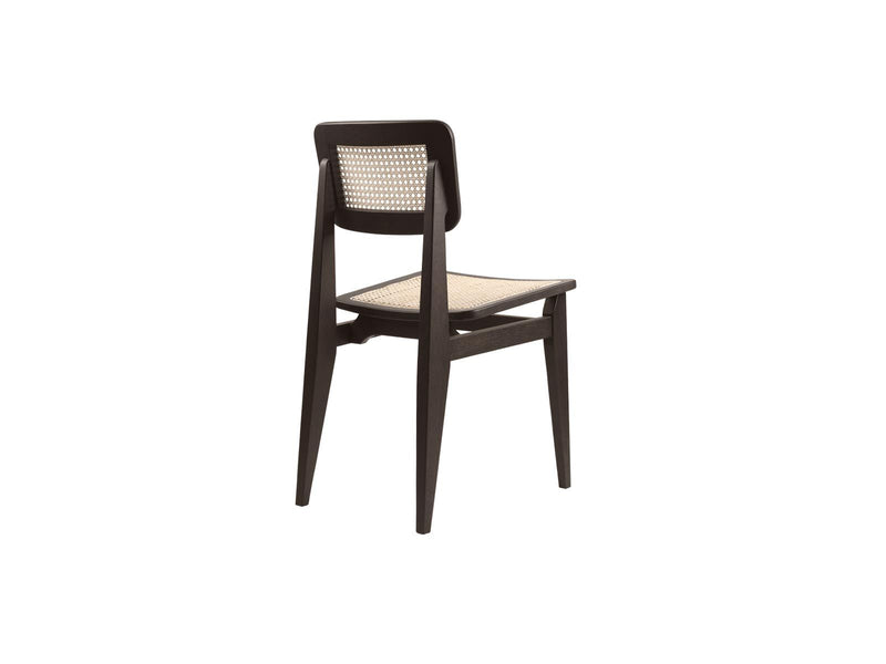 Gubi C-Chair Dining Chair, French Cane - Ideali
