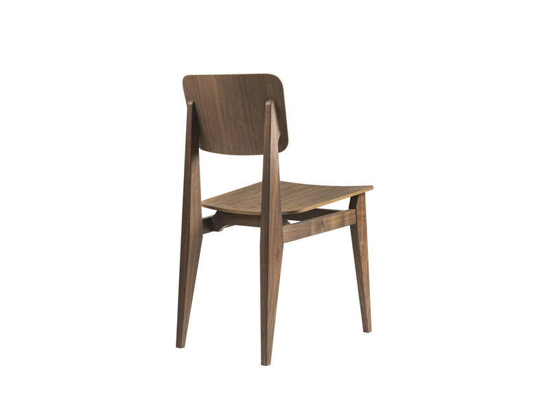 Gubi C-Chair Dining Chair, Veneer - Ideali