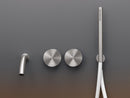 CEA Giotto 4 holes wall hydroprogressive hot tub tap with handshower GIO26VASCA