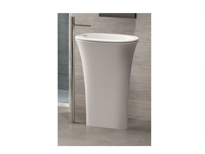 Cielo Amedeo column for oval countertop sink AMCOLO