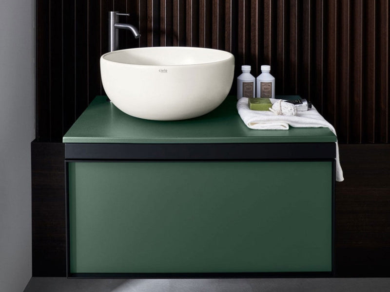 Cielo Multiplo wall container unit with sink