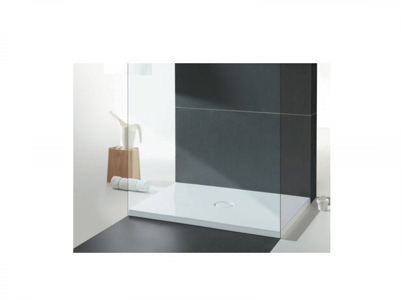 Cielo Venticinque reversible rectangular shower tray PDR200100