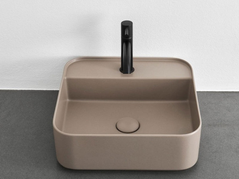 Cielo Shui Comfort countertop or wall square sink SHCOLAQF