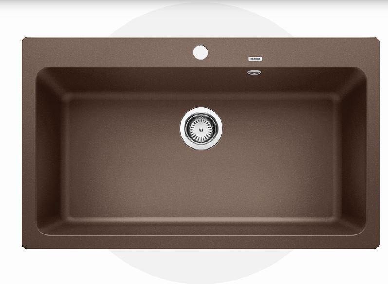 Blanco Naya XL 9, 90 cm sink in Silgranit™ PuraDur™ - Ideali