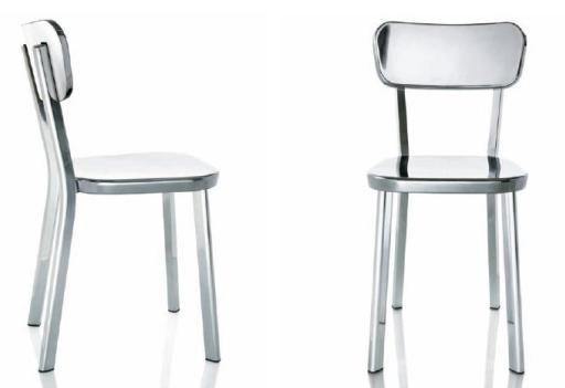 Magis Déjà-vu Chair - Polished Aluminum