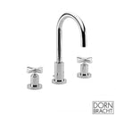 Dornbracht Tara. Three-Hole Basin Mixer With Pop-Up Waste - Ideali
