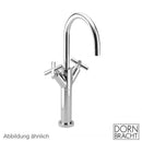Dornbracht Tara. Monobloc Basin Mixer With Raised Pillar - Ideali