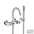 Dornbracht VAIA Wall-Mounted Bath Mixer with Shower Hose Set - Ideali
