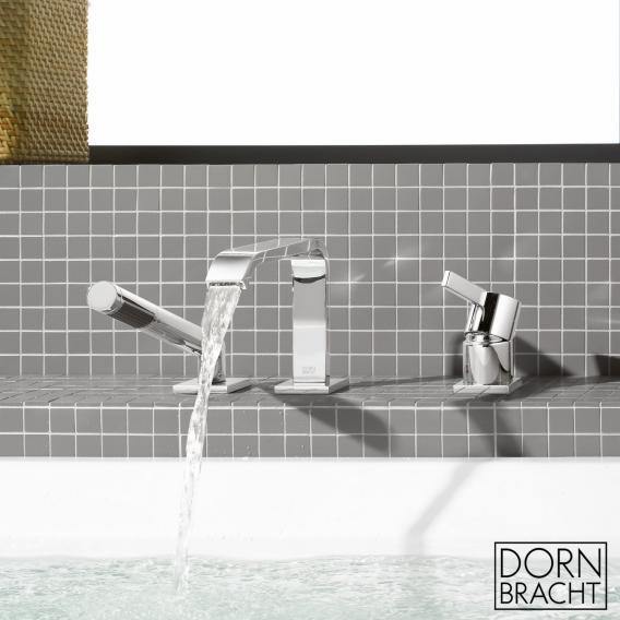 Dornbracht IMO Deck/Tile-Mounted, Three-Hole, Single-Lever Bath Mixer - Ideali