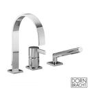 Dornbracht MEM Deck/Tile-Mounted Three-Hole Single Lever Bath Mixer - Ideali