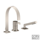Dornbracht MEM Deck/Tile-Mounted Three-Hole Single Lever Bath Mixer - Ideali