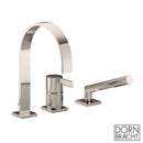Dornbracht MEM Deck/Tile-Mounted Three-Hole Single Lever Bath Mixer - Ideali