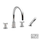 Dornbracht Tara. Deck/Tile-Mounted Four-Hole Bath Mixer - Ideali