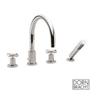 Dornbracht Tara. Deck/Tile-Mounted Four-Hole Bath Mixer - Ideali