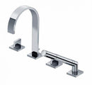 Dornbracht MEM Deck/Tile-Mounted Four-Hole Bath Mixer - Ideali