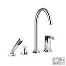 Dornbracht VAIA Deck/Tile-Mounted Four-Hole Single-Lever Bath Mixer - Ideali