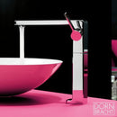Dornbracht Lulu Single Lever Basin Mixer With Raised Pillar - Ideali