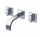 Dornbracht Mem Wall-Mounted Basin Mixer With Individual Escutcheons - Ideali