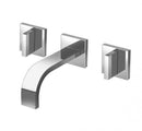 Dornbracht Mem Wall-Mounted Basin Mixer With Individual Escutcheons - Ideali