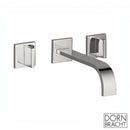 Dornbracht Mem Wall-Mounted Basin Mixer With Individual Escutcheons - Ideali