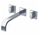 Dornbracht Mem Wall-Mounted Basin Mixer With Individual Escutcheons - Ideali