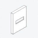 Dornbracht Escutcheon For Mem Wall-Mounted Basin Spout Matt Platinum - Ideali