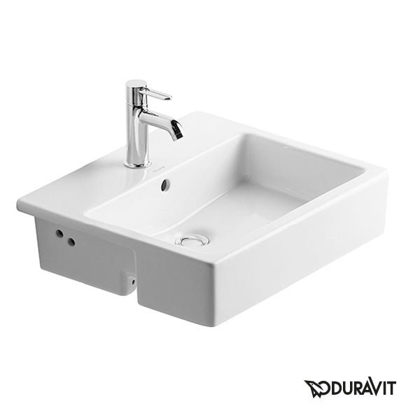 Duravit Vero Semi-Recessed Washbasin