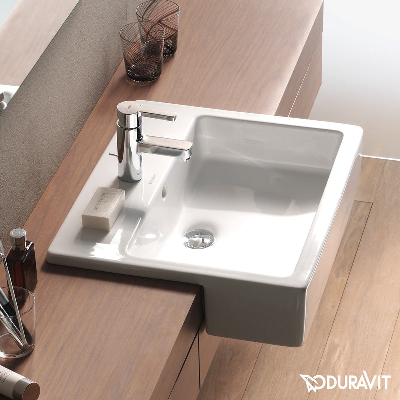 Duravit Vero Semi-Recessed Washbasin