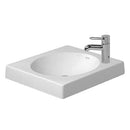 Duravit Architec countertop washbasin without overflow white, with 1 tap hole