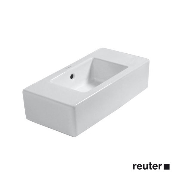 Duravit Vero hand washbasin white, with WonderGliss, without tap hole