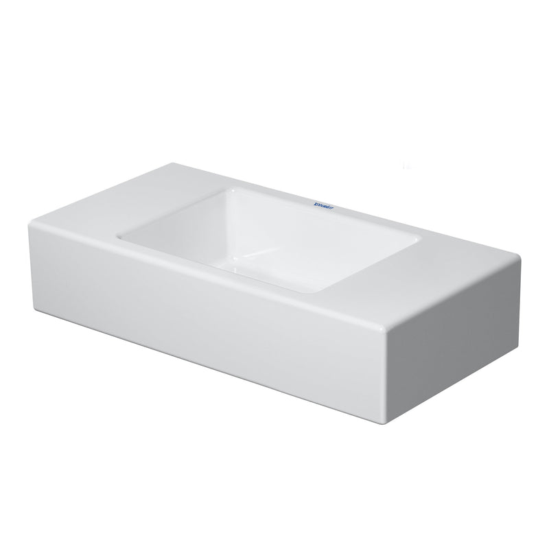 Duravit Vero Air hand washbasin white, with WonderGliss, without tap hole