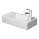 Duravit Vero Air hand washbasin weiß, mit WonderGliss, with tap hole right