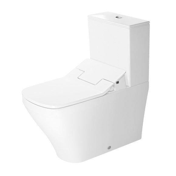 Duravit DuraStyle Close-Coupled, Floorstanding Washdown Toilet with NEW SensoWash® Slim Toilet Seat, Set